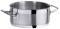 Contacto Bratentopf Edelstahl 12 Liter ø 32 cm Höhe 17 cm Serie 2200