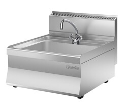 Edelstahl Spülbecken - Auftischgerät