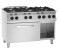 Gasherd 6 Flammen mit Elektrobackofen MFG 7360