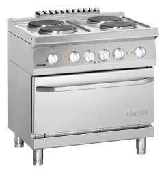 Elektroherd - 4 Platten mit Elektrobackofen - Serie 700