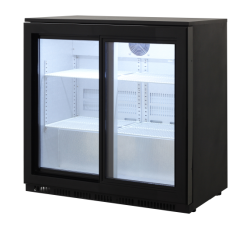 Backbar mit Glasschiebetüren 196