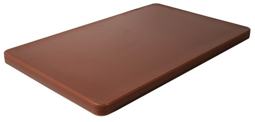HACCP Schneidbrett mit Füßchen - Farbe braun - GN 1/1