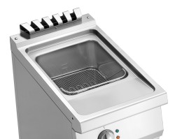 Elektro-Fritteuse 15 Liter mit Unterschrank