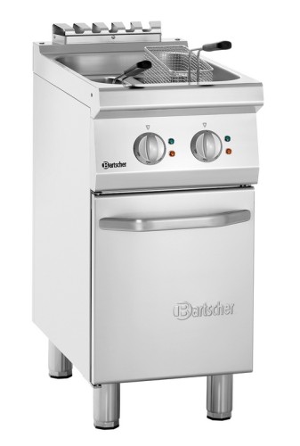 Elektro-Fritteuse - 2 x 9 Liter mit Unterschrank