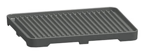 Grillplatte 700 - Gusseisen - gerillt