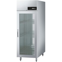 Edelstahl Kühlschrank mit Glastür NOVA BR 690...