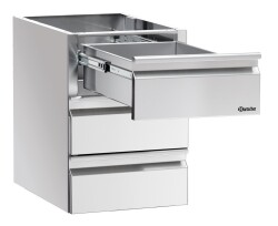 Schubladenblock 3 x 1/1 GN für 700er Serie
