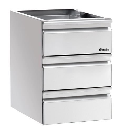 Schubladenblock 3 x 1/1 GN für 600er Serie