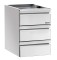 Schubladenblock 3 x 1/1 GN für 600er Serie