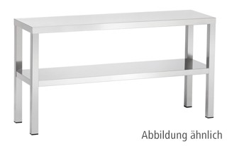 Aufsatzbord 2 Borde Breite 800 x Tiefe 350 mm