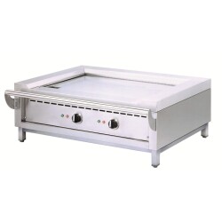 Teppanyaki-Grill Elektro mit 2 Heizzonen Tischgerät