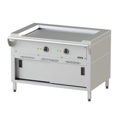 Teppanyaki-Grill Elektro mit 2 Heizzonen Tischgerät