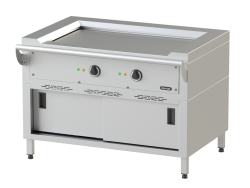 Teppanyaki-Grill Elektro mit 2 Heizzonen Tischgerät