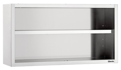 Wandhängeschrank offen - Breite 1200 x Tiefe 400 mm