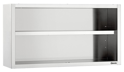 Wandhängeschrank offen - Breite 2000 x Tiefe 400 mm