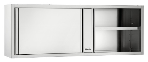 Wandhängeschrank mit Schiebetüren Breite 1600 x Tiefe 400 mm