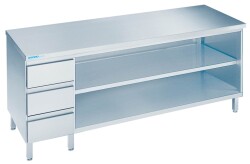 Arbeitsschrank mit Schubladenblock Breite 2400 x Tiefe...
