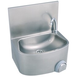 Handwaschbecken halbrunde Form