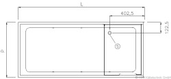 Bain Marie Serie Elegance E-BM GN 4/1 Einbauwanne TROP In