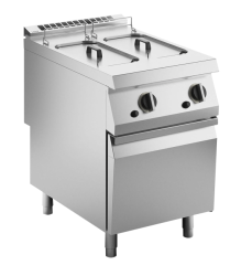 Gas-Fritteuse 2 Becken je 10 L Standgerät 20kW Serie...