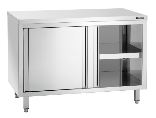 Arbeitsschrank mit Schiebetüren Breite 1200 mm