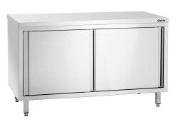Arbeitsschrank mit Schiebetüren Breite 1400 mm