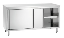 Arbeitsschrank mit Schiebetüren Breite 1600 mm
