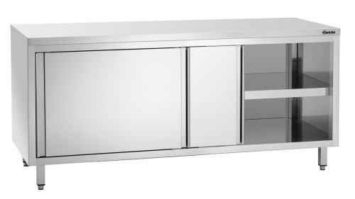 Arbeitsschrank mit Schiebetüren Breite 1800 mm