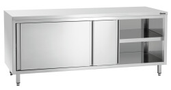 Arbeitsschrank mit Schiebetüren Breite 2000 mm