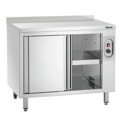 Wärmeschrank mit Schiebetüren und Aufkantung...