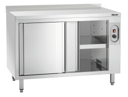 Wärmeschrank mit Schiebetüren und Aufkantung...