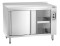 Wärmeschrank mit Schiebetüren und Aufkantung B1200 x T700 mm