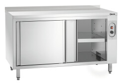 Wärmeschrank mit Schiebetüren und Aufkantung...