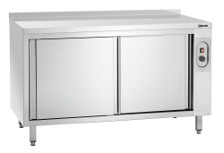 Wärmeschrank mit Schiebetüren und Aufkantung...