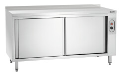 Wärmeschrank mit Schiebetüren und Aufkantung...