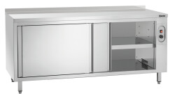 Wärmeschrank mit Schiebetüren und Aufkantung...