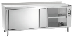 Wärmeschrank mit Schiebetüren und Aufkantung...