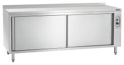 Wärmeschrank mit Schiebetüren und Aufkantung...