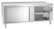 Wärmeschrank mit Schiebetüren und Aufkantung B2000 x T700 mm