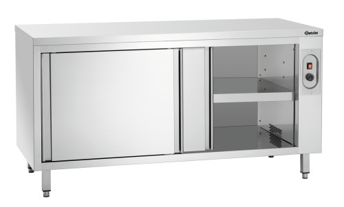 Wärmeschrank mit Schiebetüren B1600 x T700 mm