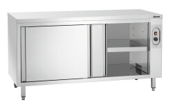 Wärmeschrank mit Schiebetüren B1600 x T700 mm