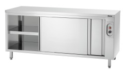 Wärmeschrank mit Schiebetüren B1800 x T700 mm