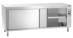 Wärmeschrank mit Schiebetüren B2000 x T700 mm