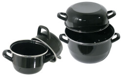 Muschelserviertopf 3 Größen