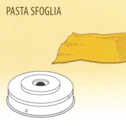 KBS-Nudelform Pasta sfoglia für Nudelmaschine 1,5kg