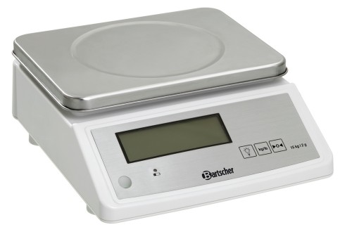 Küchenwaage bis 15 kg - Teilung 2 g