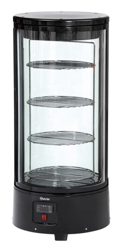 Kuchen-/Snackvitrine rund 72L