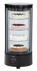 Kuchen-/Snackvitrine rund 72L