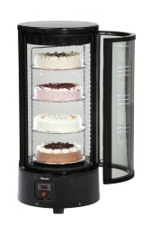 Kuchen-/Snackvitrine rund 72L
