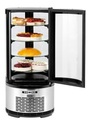 Kuchen-/Snackvitrine rund 100L
